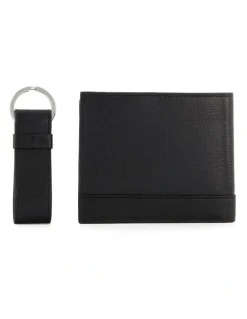 Dune London Opollo Wallet and Card Holder Gift Set in Black