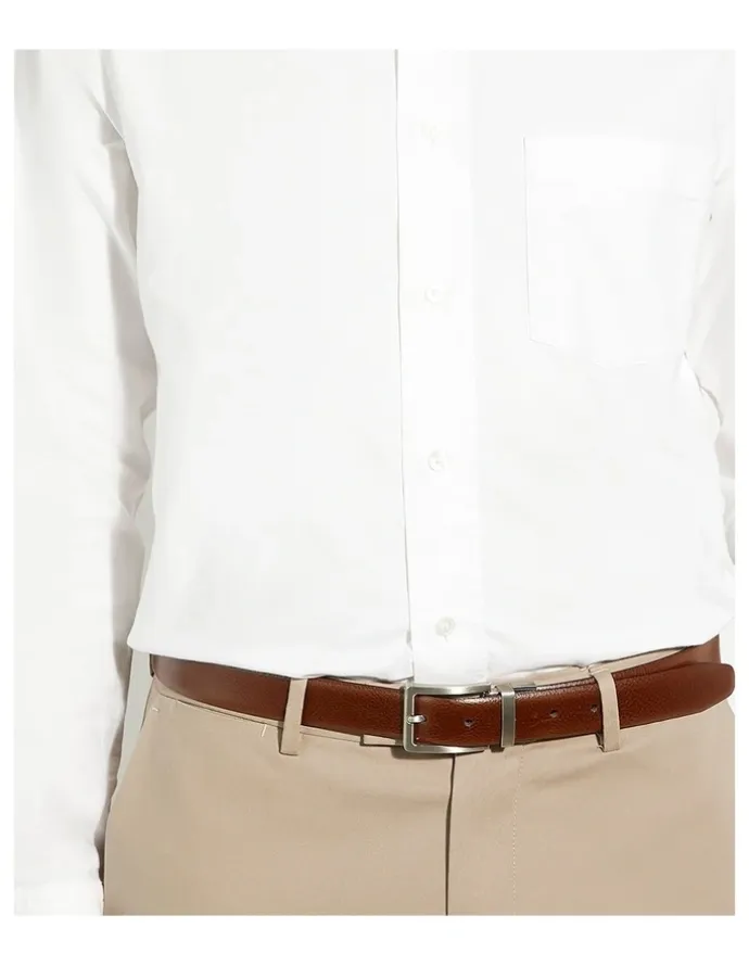 Dune London Ormondd Belt in Tan