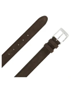 Dune London Osdlt Suede Belt in Brown