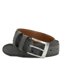 Dune London Osdlt Suede Belt in Grey