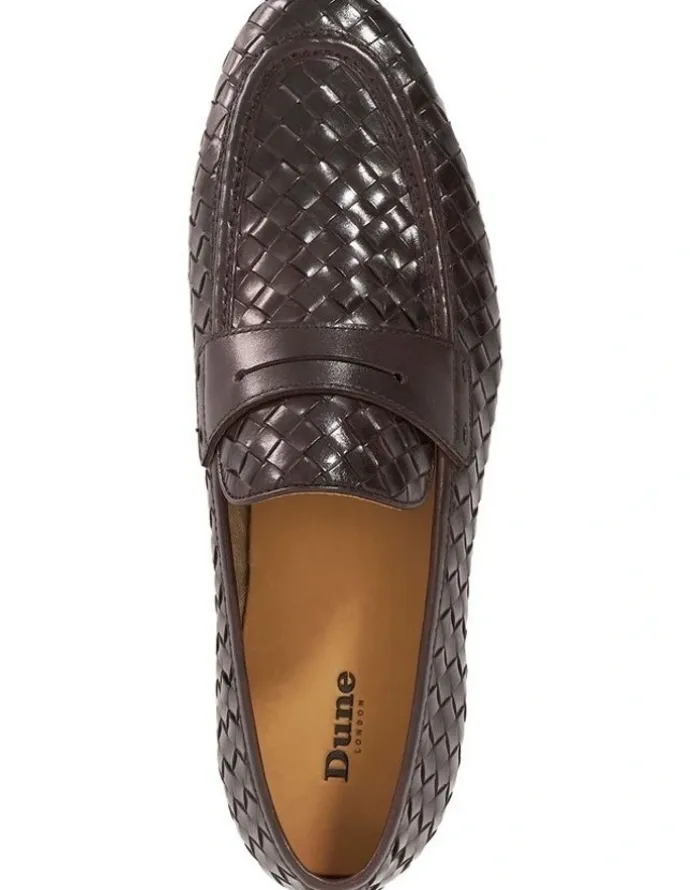 Dune London Salaman Loafer In Brown