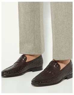 Dune London Salaman Loafer In Brown