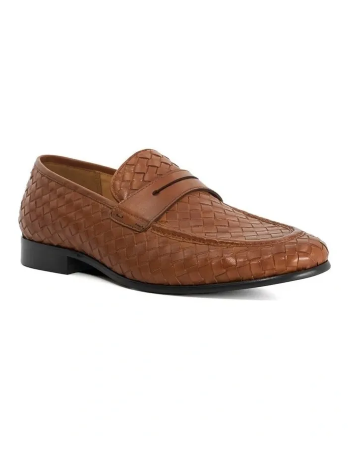 Dune London Salaman Loafer In Tan