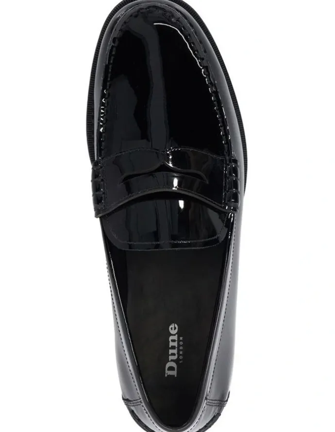 Dune London Samson Loafer in Black