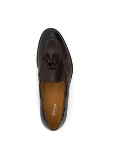 Dune London Sanders Loafer in Dark Brown