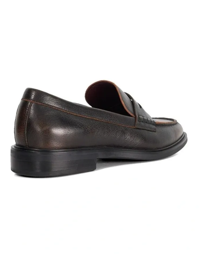 Dune London Sascha Loafer in Brown