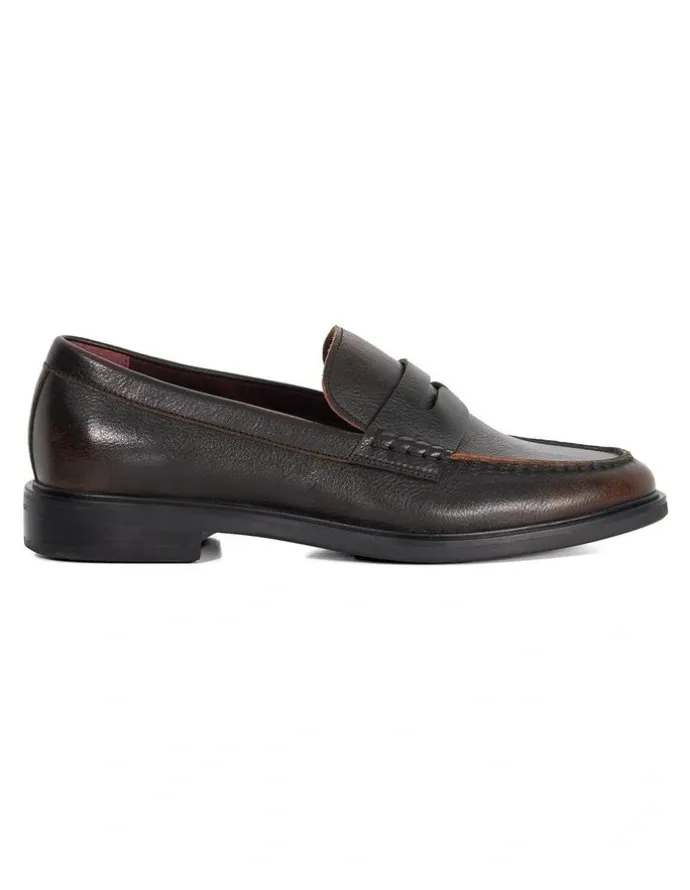 Dune London Sascha Loafer in Brown