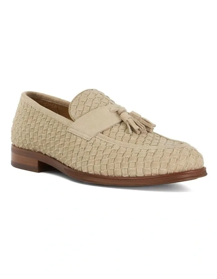 Dune London Sevilles Loafer In Beige