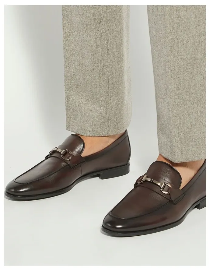 Dune London Seymore Dress Shoe in Brown