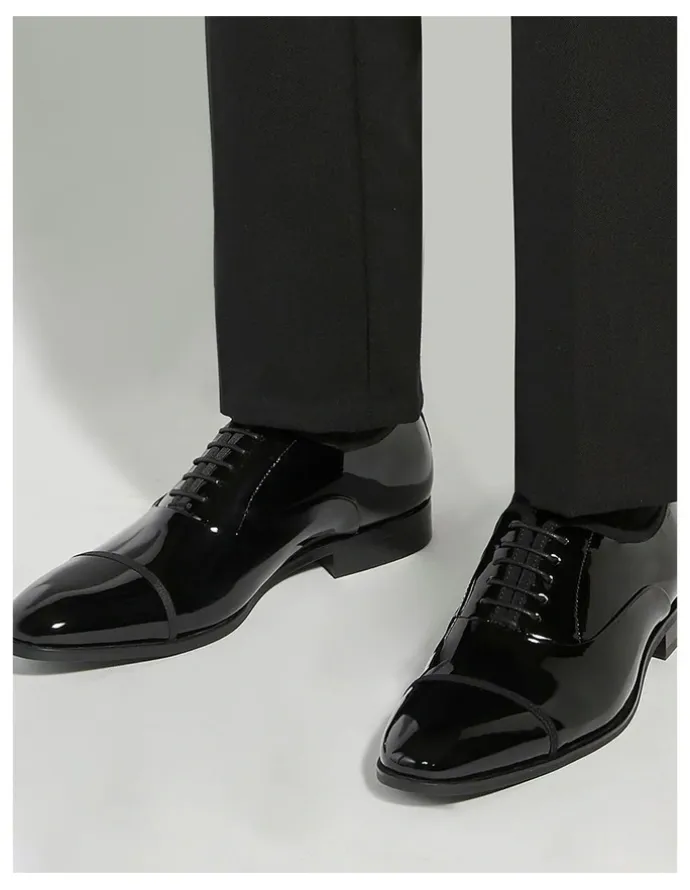Dune London Shuffle Dress Shoe in Black