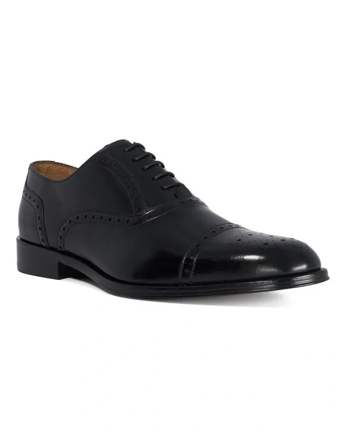 Dune London Soliders Dress Shoe in Black