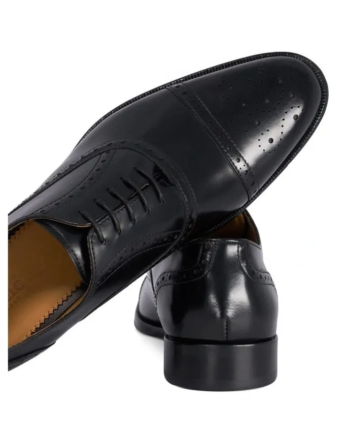 Dune London Soliders Dress Shoe in Black