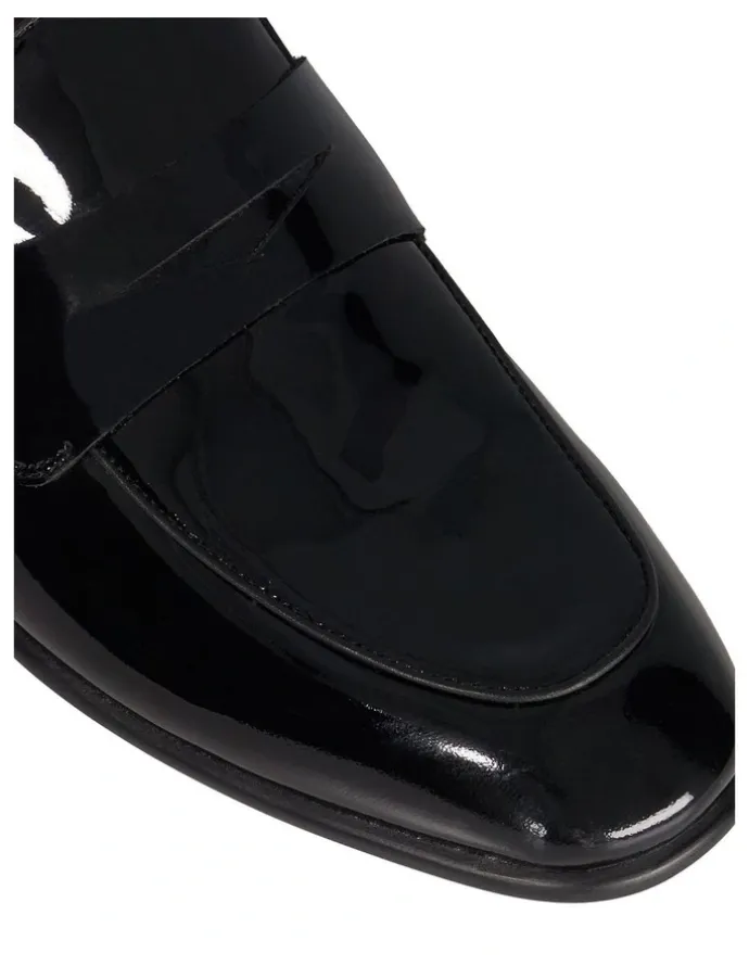 Dune London Spin Loafer in Blapat