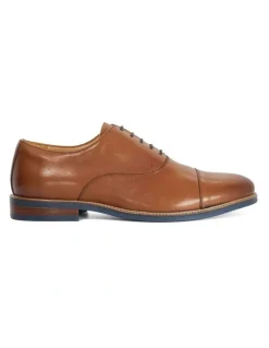 Dune London Stanlakes Lace-Up Shoe in Tan