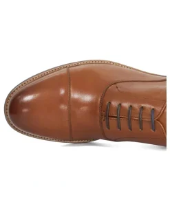 Dune London Stanlakes Lace-Up Shoe in Tan
