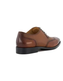 Dune London Stuttgart Leather Brogue in Tan