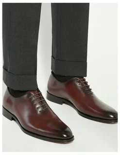 Dune London Sylvester Lace-Up Shoe in Brown