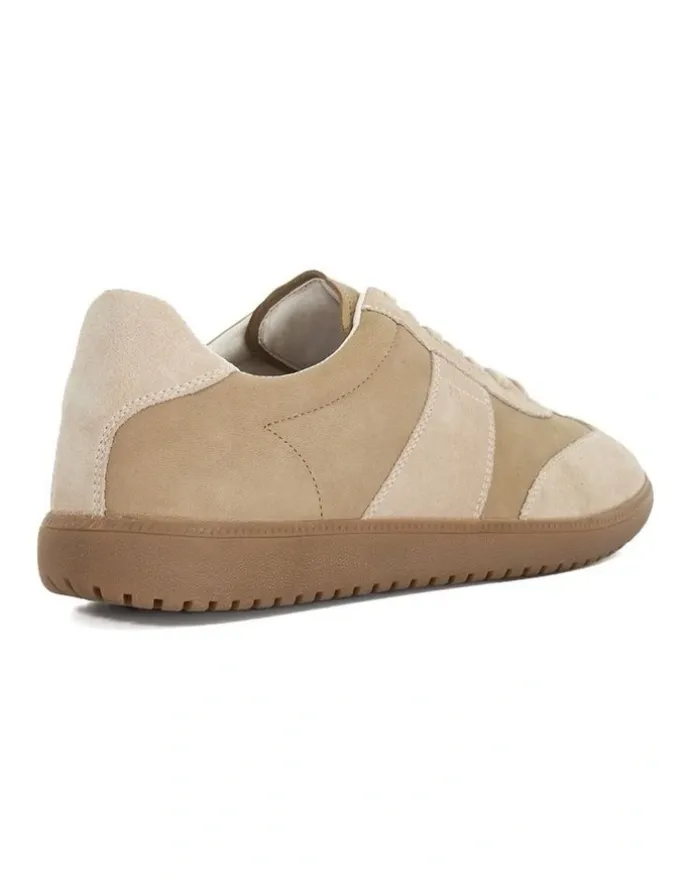 Dune London Tavi Sneaker in Taupe