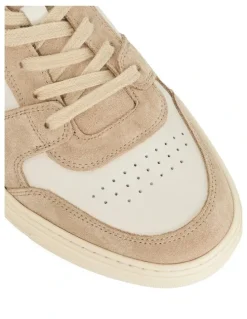 Dune London Tawly Trainer in Cream