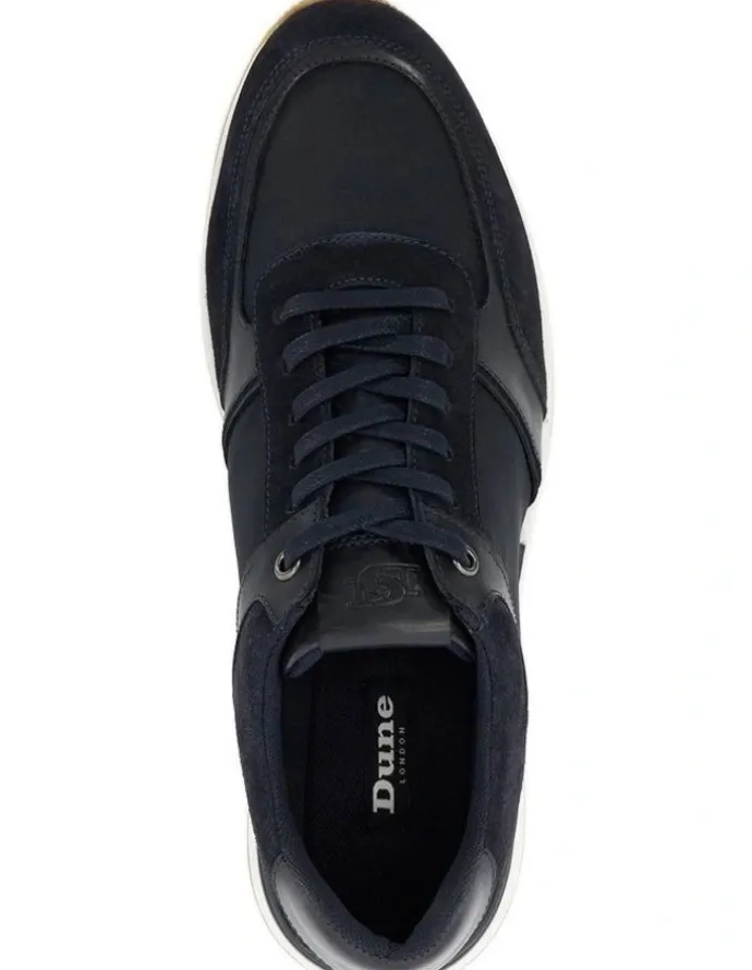Dune London Tayson Sneaker in Navy