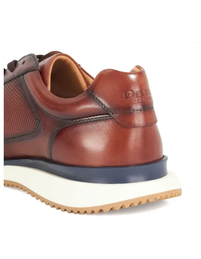 Dune London Taz Trainer in Brown
