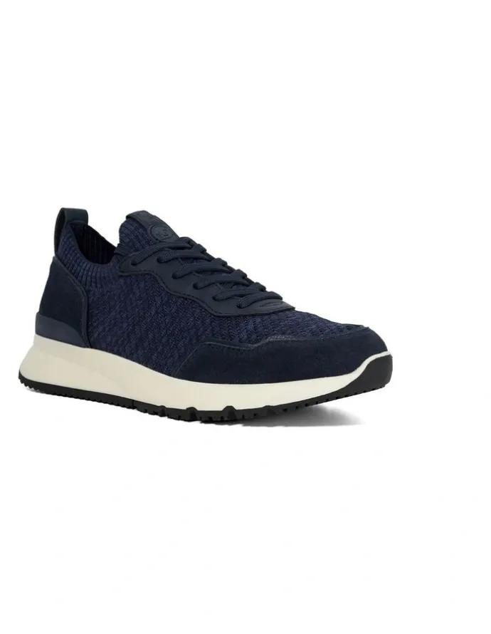 Dune London Thorny Trainers in Navy