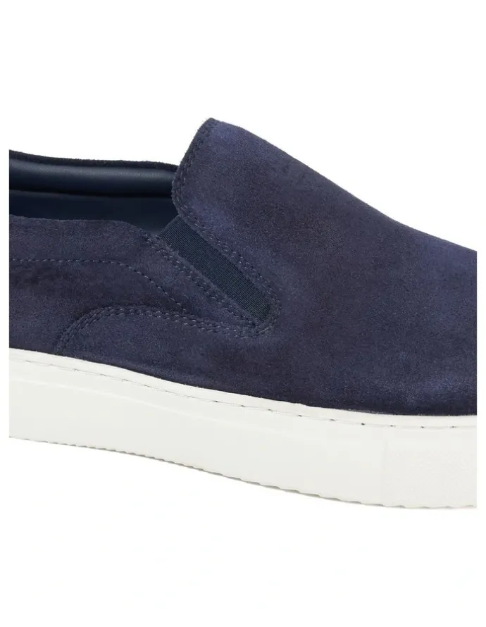 Dune London Tillos Slip On In Navy