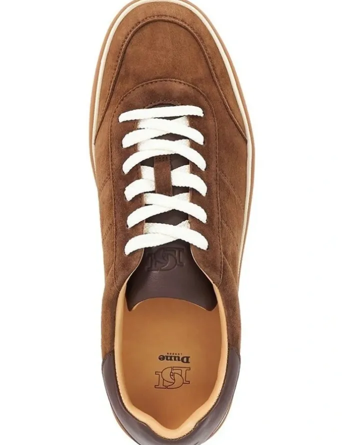 Dune London Tony Trainer Shoes in Brown