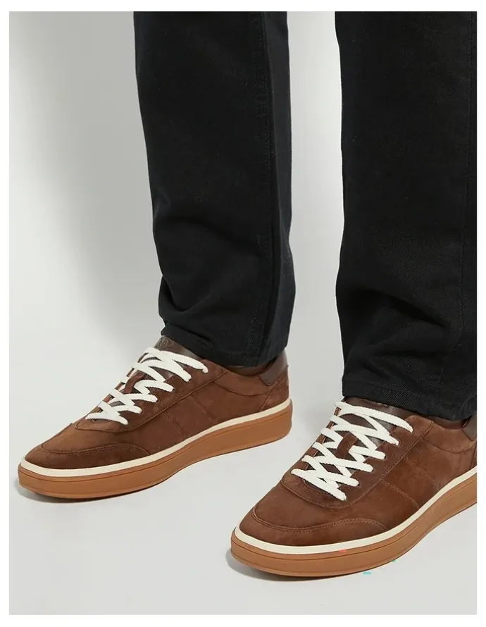 Dune London Tony Trainer Shoes in Brown