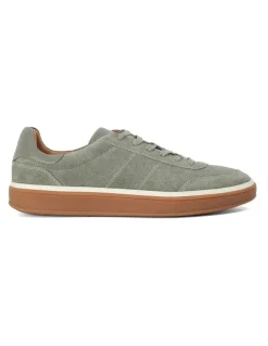 Dune London Tony Trainer Shoes in Green