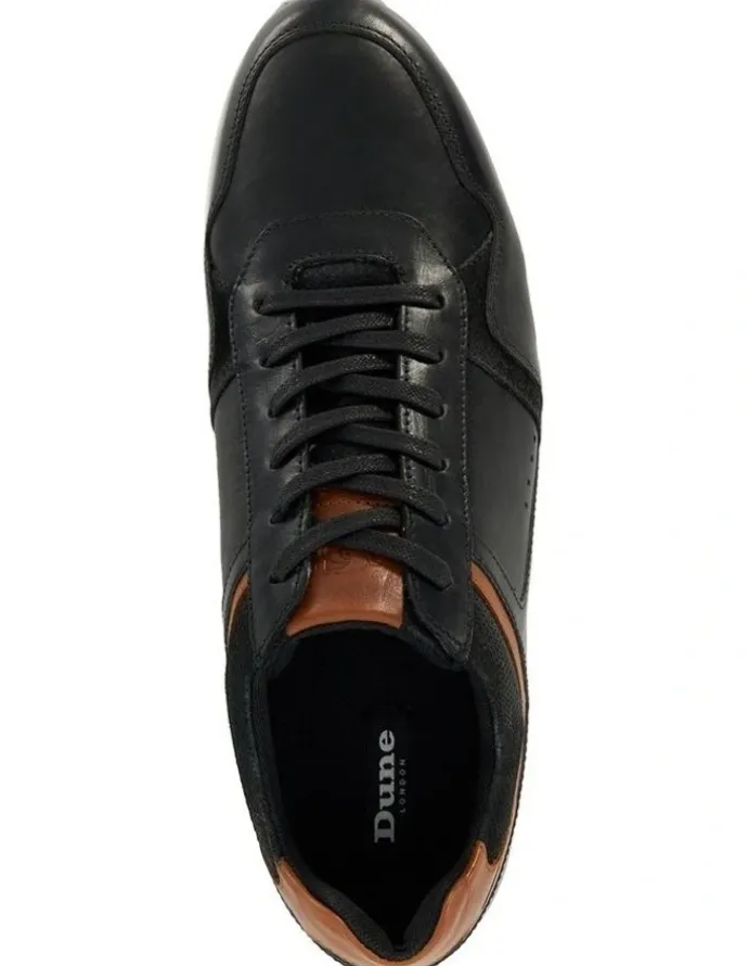 Dune London Torben Sneaker in Black