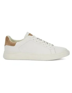 Dune London Toyon Trainer in White