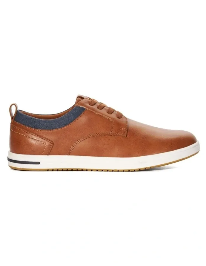 Dune London Travels Sneaker in Tan