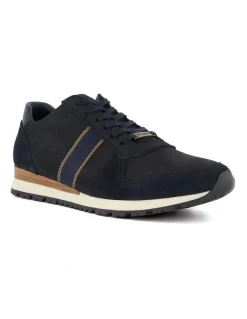 Dune London Treck Casual Sneaker in Navy