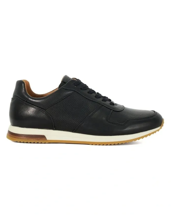 Dune London Trilogy Sneaker In Black