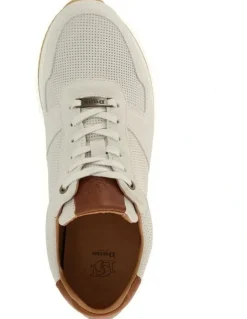 Dune London Trilogy Sneaker in Off White