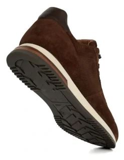 Dune London Trilogy Sneaker In Brown