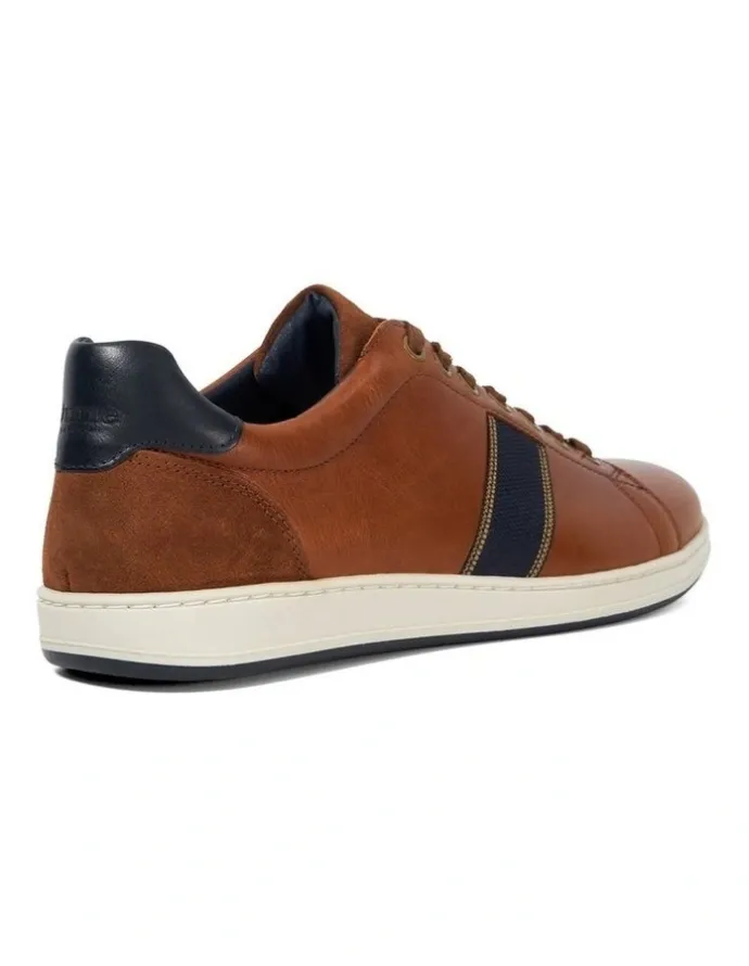 Dune London Trint Trainer in Tan