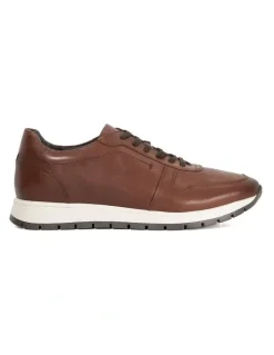 Dune London Tris Runner Shoes in Brown