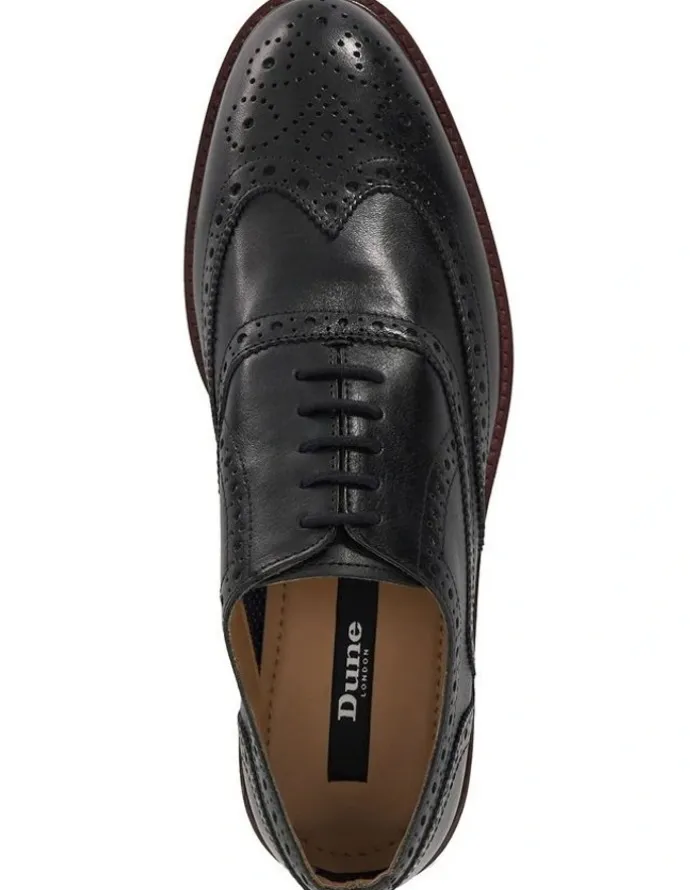 Dune London Baltics Lace-Up Shoe in Black