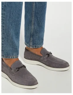 Dune London Bosse Loafer in Grey