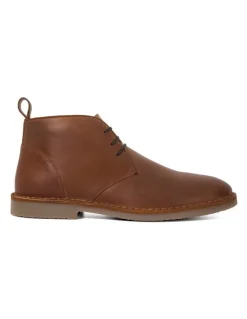 Dune London Cashed Boot in Chestnut
