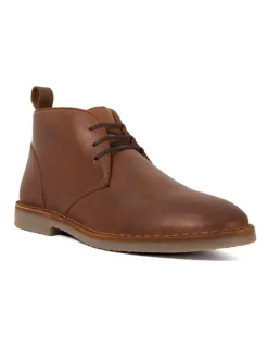 Dune London Cashed Boot in Chestnut