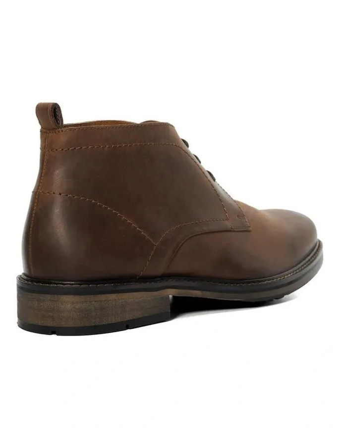 Dune London Charleys Chukka Boot in Brown