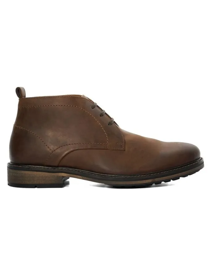 Dune London Charleys Chukka Boot in Brown