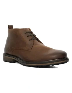 Dune London Charleys Chukka Boot in Brown