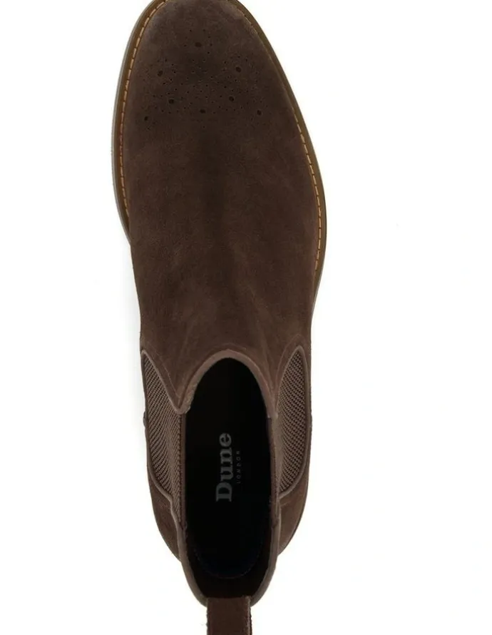Dune London Clicker Chelsea Boot in Brown
