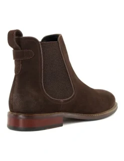 Dune London Clicker Chelsea Boot in Brown