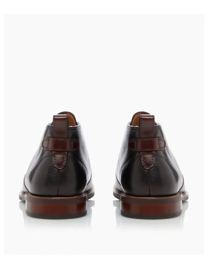 Dune London Marching Ankle Boot in Black