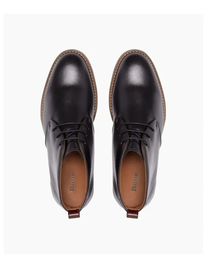 Dune London Marching Ankle Boot in Black